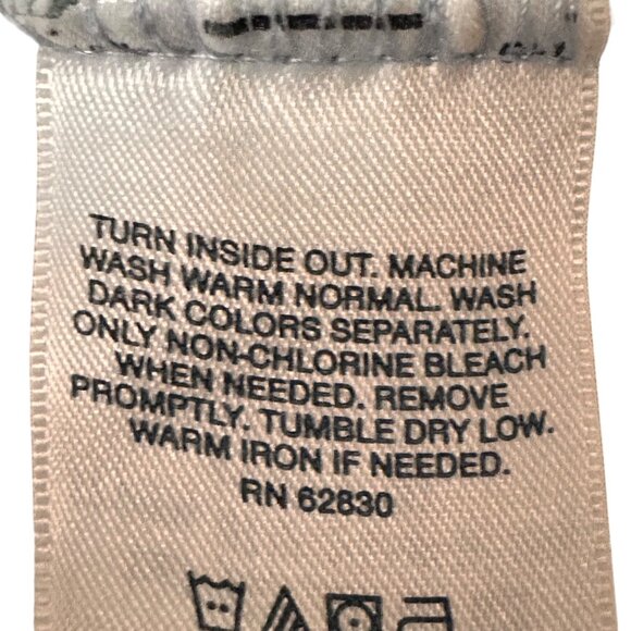 Lands End Large Mens Light Blue Casual Crewneck Sweatshirt - Picture 7 of 12